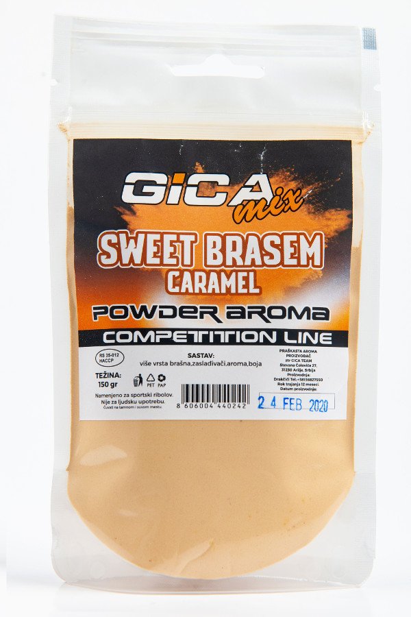 Gica Mix POWDER AROMA COMPETITION 150gr LINE SWEET BRASEM CARAMEL 